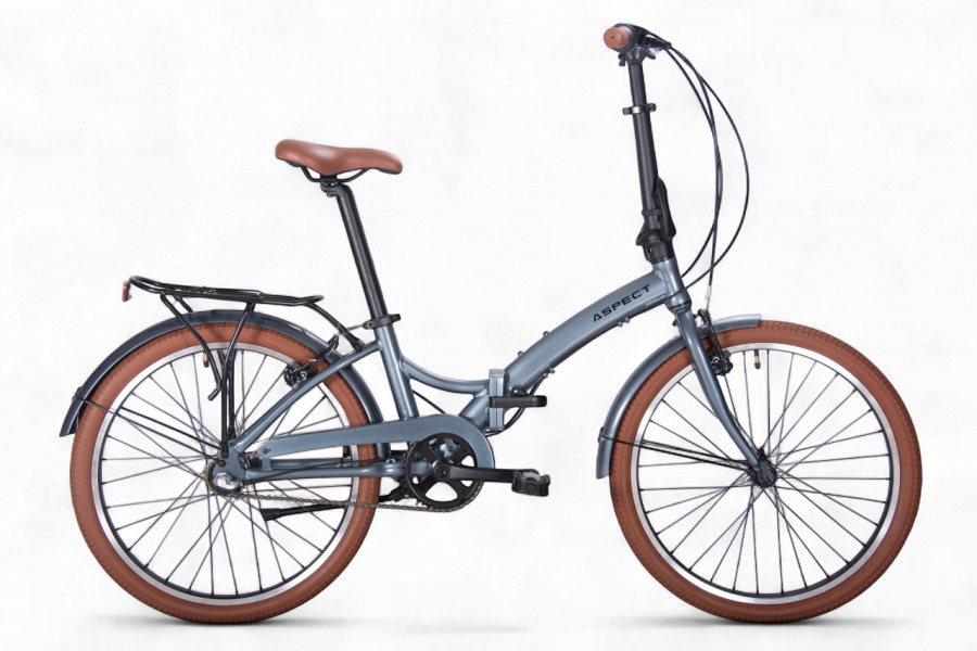 Складной велосипед Aspect Komodo 3 24 (Серый)