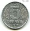 ГДР 5 пфеннигов 1981 A