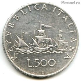 Италия 500 лир 1961