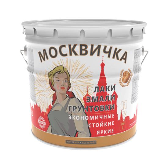 КраскаВо Эмаль Москвичка ПФ-115, шоколадная, объем 1.9 кг.