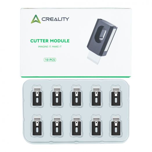Нож для обрезки нити филамента Creality-10 шт подходит для 3D принтеров K2 Plus, Creality Hi