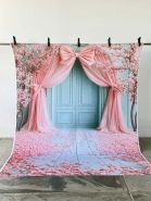 Фотофон из неопрена "Sakura wall №3"