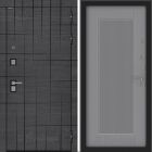 Входная дверь Бункер BN 09 - 30 Серый софт рельеф