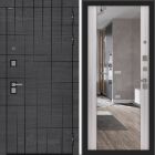 Входная дверь Бункер BN 09 - Зеркало максимум 
Сандал белый