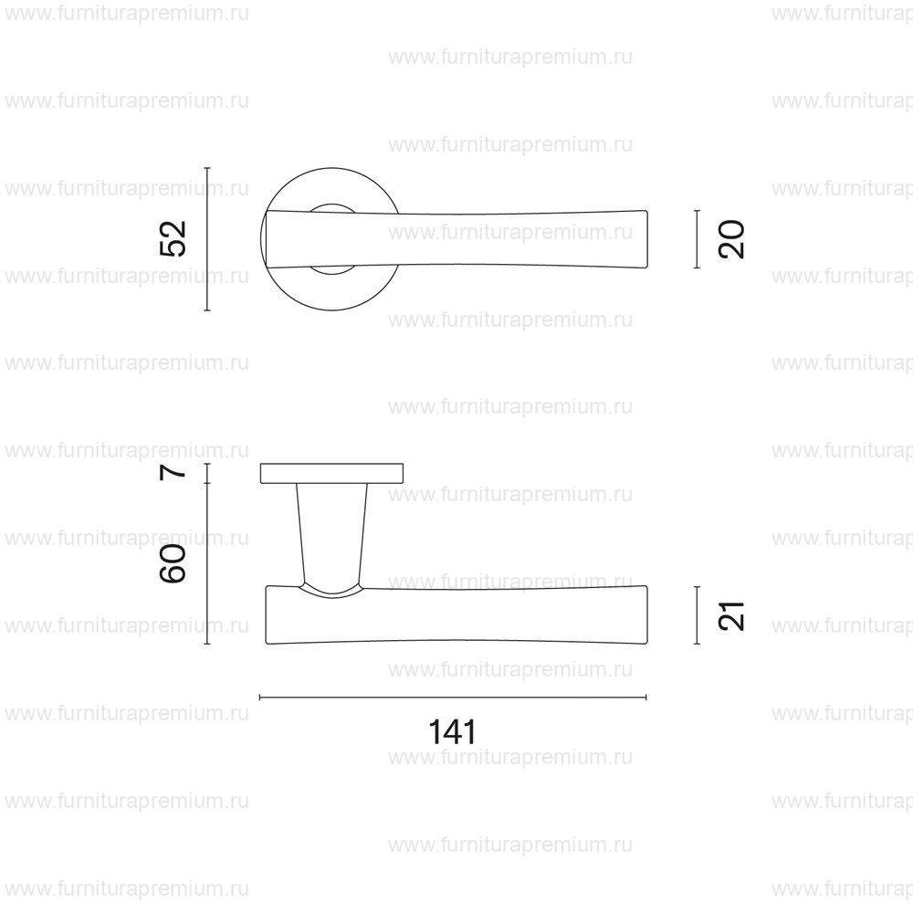 Ручка Aprile Papavera R 7S