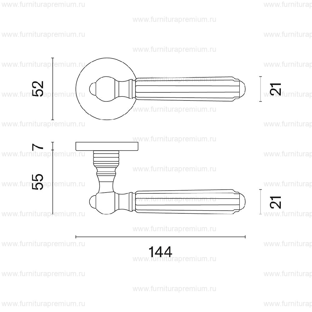 Ручка Aprile Tiarella R 7S
