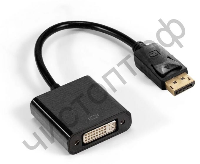Переходник DISPLAY PORT-DVI ENERGY POWER в пакете (20 cм)