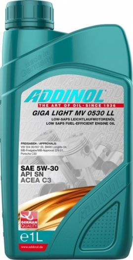 Addinol Giga Light MV 0530 LL 5W-30, 1л