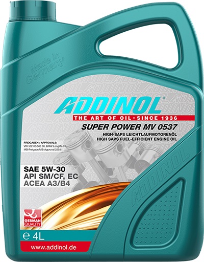 Addinol Super Power MV 0537 5W-30, 4л