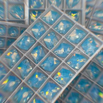 DeLuxe Пришивные Стразы Aqua_Opal Космик 13*17 мм