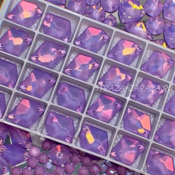 DeLuxe Пришивные Стразы Lavender_Opal Космик 16*21 мм