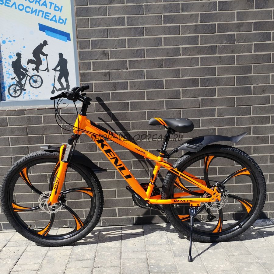Велосипед 26" kenli на литых дисках OR