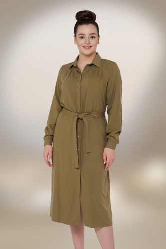 Платье 6703 хаки