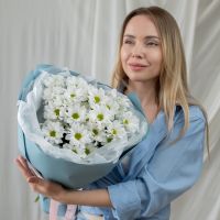 Кустовая хризантема Ромашка 3 шт