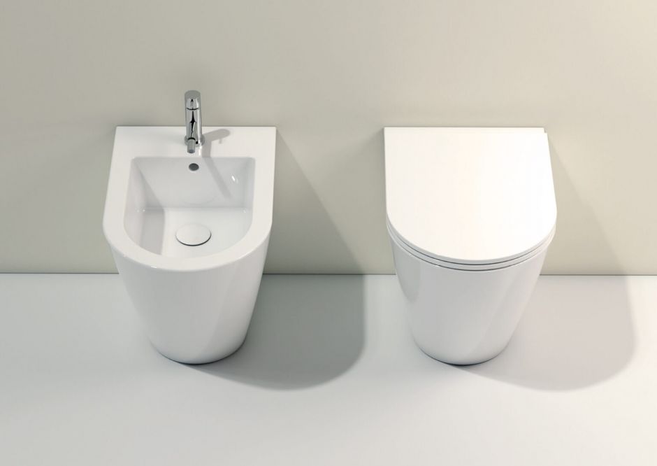 Напольный унитаз Globo Forty3 FO002 52x36 см ФОТО