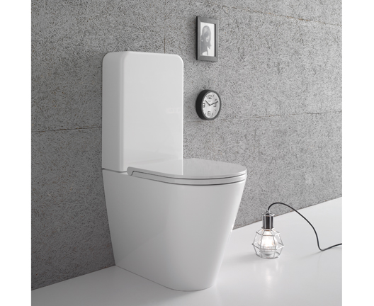 Напольный унитаз Globo Forty3 FO003 58x36 см схема 4