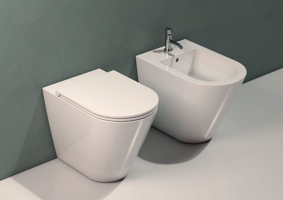 Напольный унитаз Globo Forty3 FO004 57x36 см ФОТО