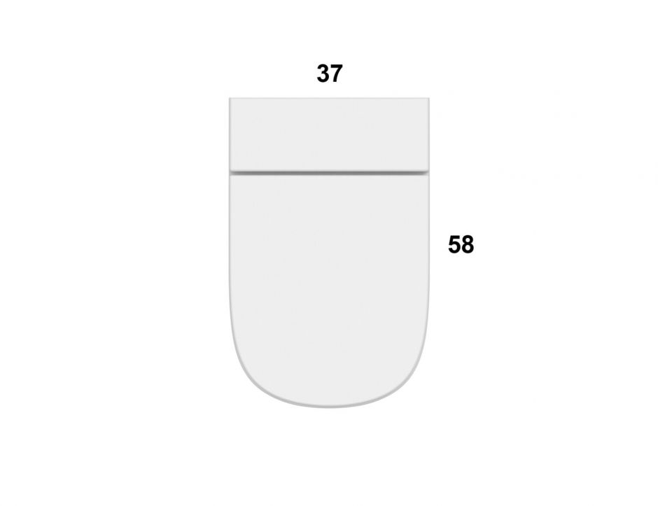 Напольный унитаз Globo Stockholm LA001 58x37 см ФОТО