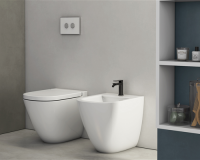 Напольный унитаз Globo Stockholm LA002 51x37 см схема 4