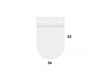 Подвесной безободковый унитаз Globo Mode MES02 53x34 см схема 3 Подвесной безободковый унитаз Globo Mode MES02 53x34 см схема 3