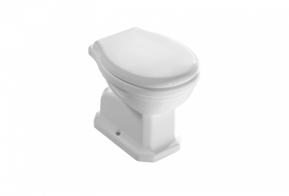 Напольный  унитаз Globo Paestum PA001 57x37,5 см