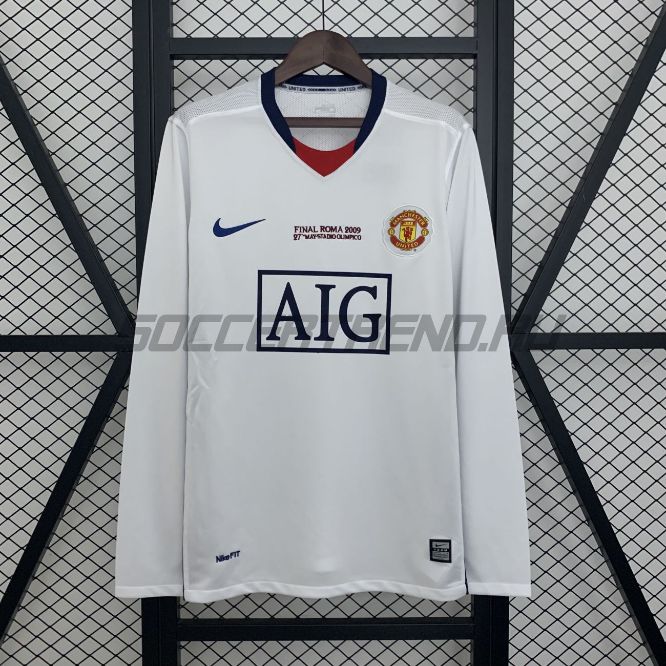 Гостевая форма Manchester United(финал Лиги Чемпионов/длинный рукав) 08/09