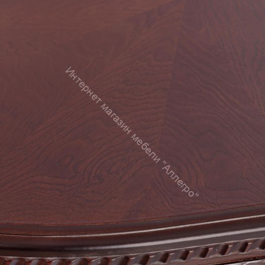 Стол COPPOLA бук, мдф, 140+40x80x77см, Tobacco, узор прямой