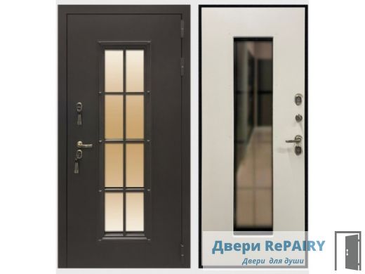 Входная дверь АГОРА Муар бордо Беж нубук абсолют софт