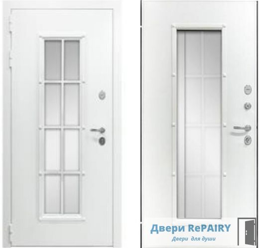 Входная дверь АГОРА (Белая) 2200/960