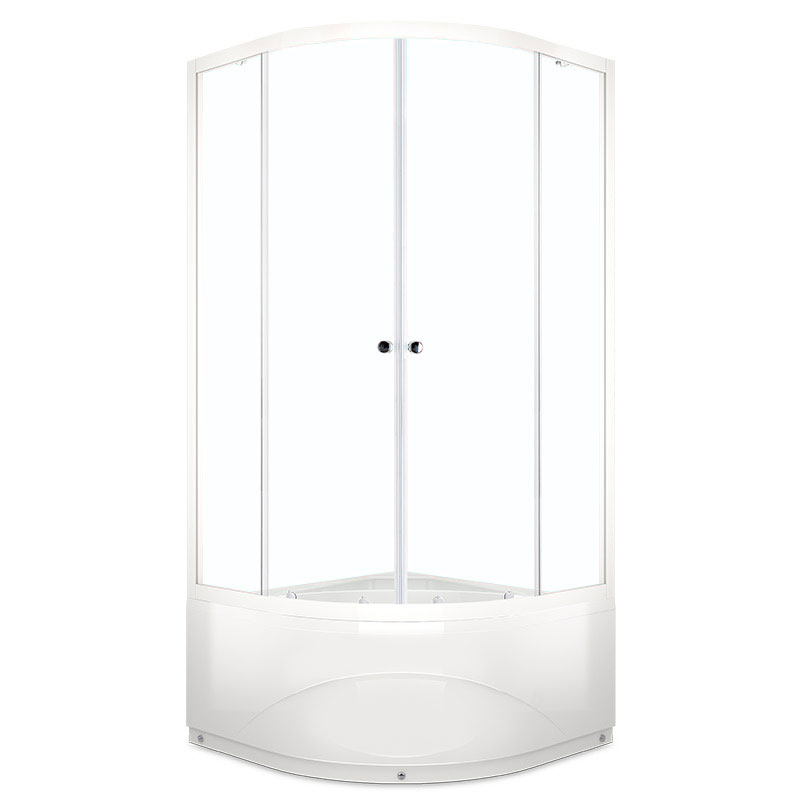 Душевой уголок MELODIA Segment High 90х90 высокий поддон MSETWSH9090MWt