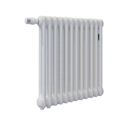 Стальной радиатор Arbonia 2057V нижнее подключение (с вентилем) без накладок схема 2