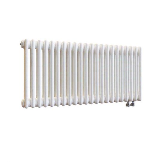 Белый стальной радиатор Arbonia 3037V  нижнее подключение(с вентилем) без накладок схема 7