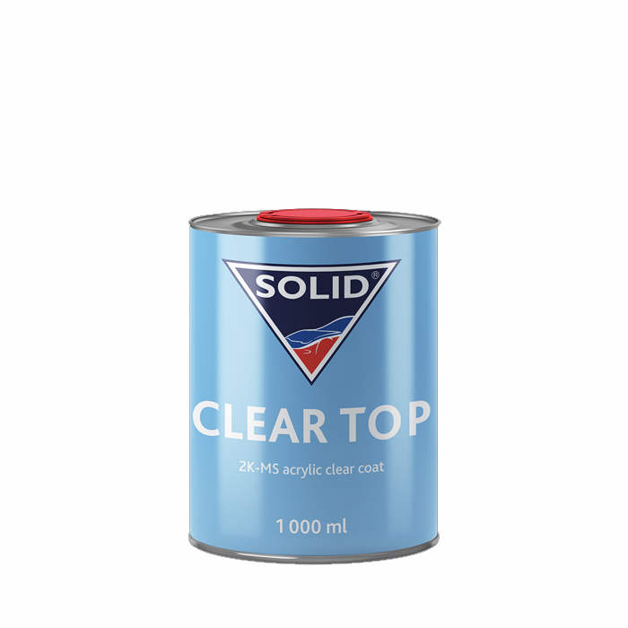 Solid CLEARTOP (1000 мл) - двухкомпонентный акрил-уретановый лак 2+1 системы MS