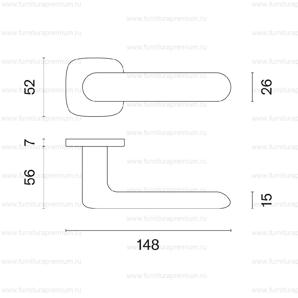 Ручка Aprile Olea QR 7S