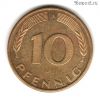 ФРГ 10 пфеннигов 1985 J