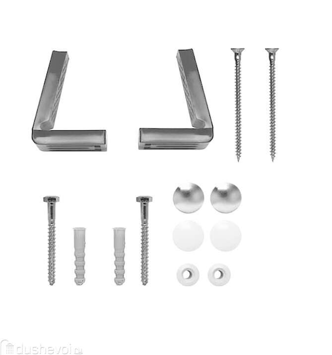 Комплект боковых крепежей Artceram ACA020 для писсуаров и сантехники цена от 2 776 ₽ Фото Комплект боковых крепежей Artceram ACA020 для писсуаров и сантехники