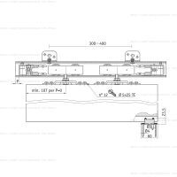 Комплект фурнитуры Krona Koblenz 0830-175 технические характеристики