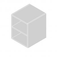 Открытые отделения Artceram для тумбы Relax под раковину 50 см ACM150 схема 1