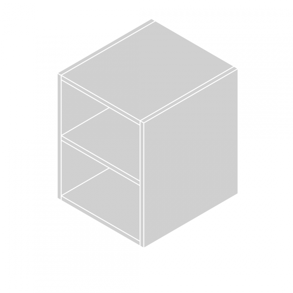 Открытые отделения Artceram для тумбы Relax под раковину 45 см ACM145