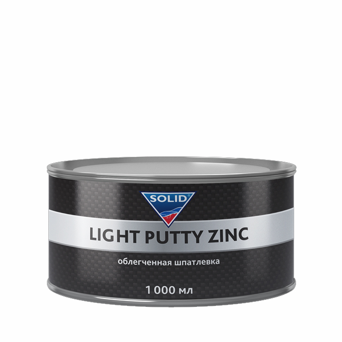 Solid PROFESSIONAL LINE LIGHT PUTTY ZINC облегченная шпатлевка, 1000мл.
