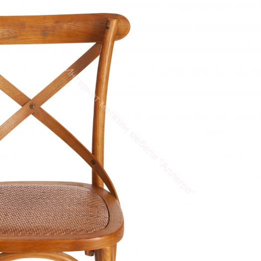 Стул CROSS BAR (mod.CE6002)	дерево вяз, 49.5*52.5*117, Груша (№3)