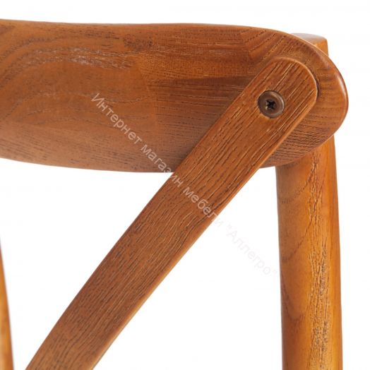 Стул CROSS BAR (mod.CE6002)	дерево вяз, 49.5*52.5*117, Груша (№3)