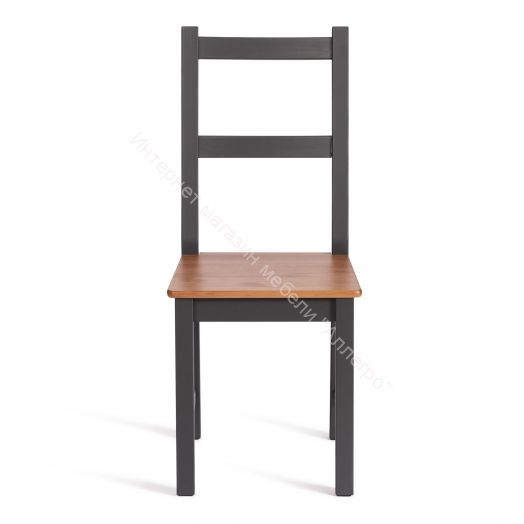 Стул Соната / Sonata chair массив сосны, 41х50х95 см, антик/графит