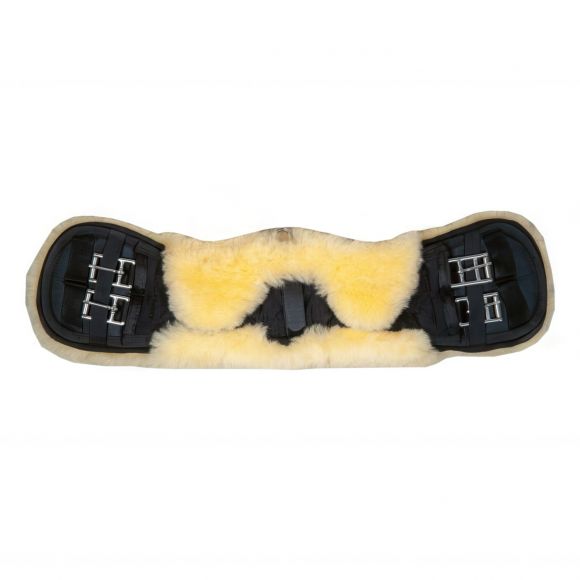 Подпруга неопреновая с натуральным мехом -Lambs- "HKM" Выездка