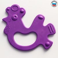 Прорезыватель силиконовый «Петушок», цвет МИКС