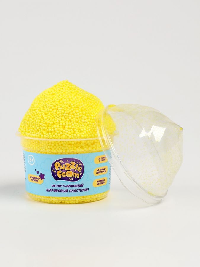 Шариковый пластилин Crazy Clay, с фигурной крышкой кекс FM051