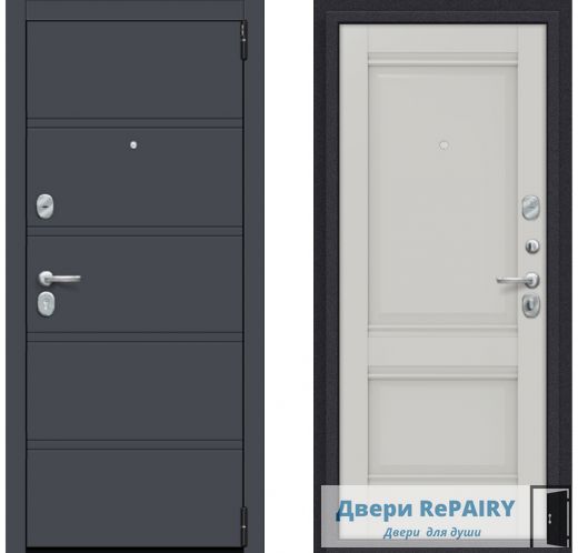 Входная дверь Porta R-3 8/K42 Graphite Pro/Nardo Grey