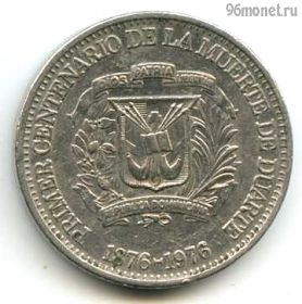 Доминикана 5 сентаво 1976