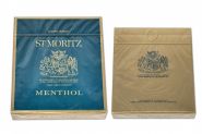 Сигареты — St. MORITZ Menthol 120 s 80-е гг. Netherlands, 80-90х. Редкие. Оригинал