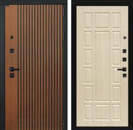 Входная дверь Лабиринт STORM - 12 Беленый дуб